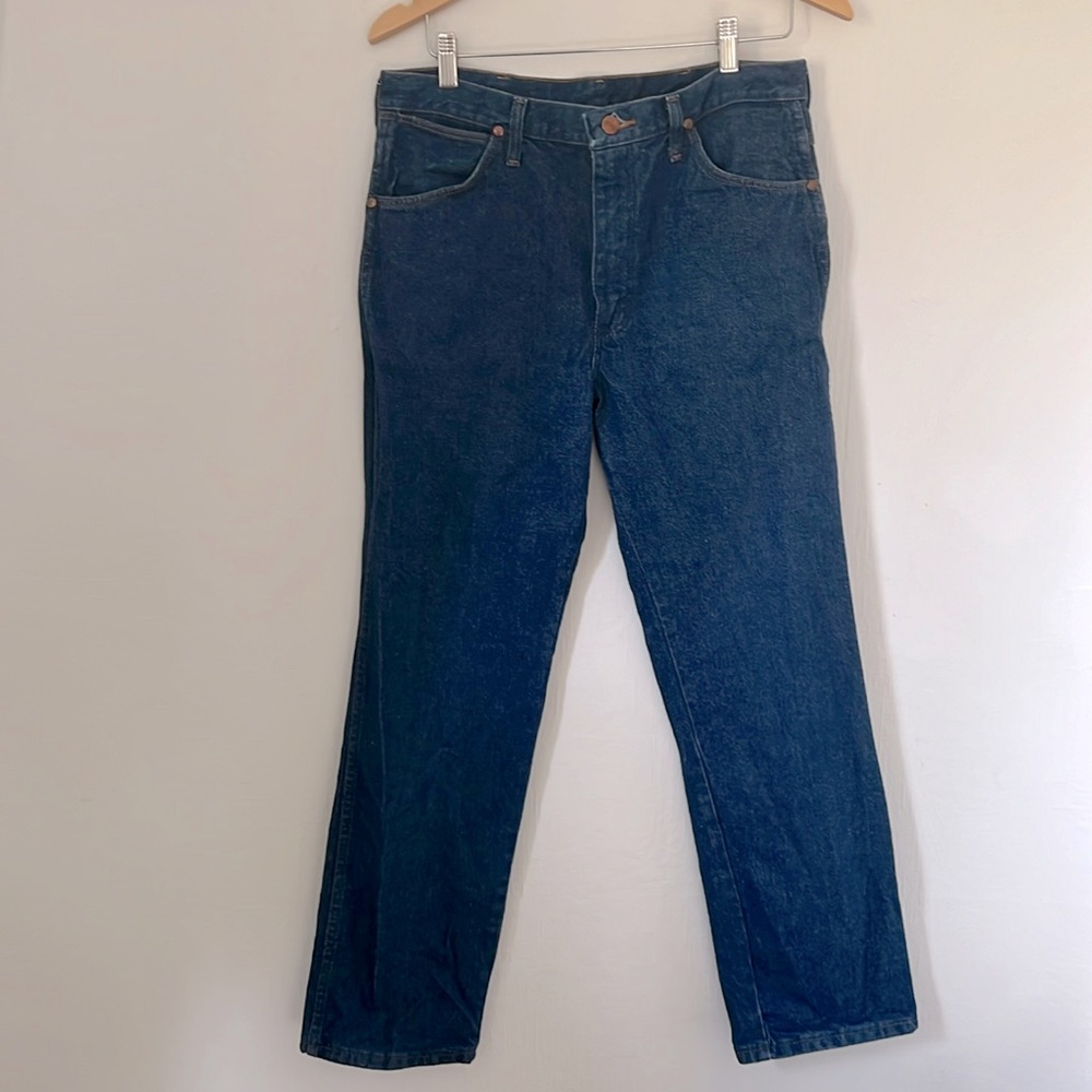 Wrangler blue boot cut jeans